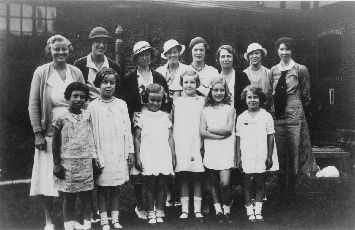 First graduating class, 1933.