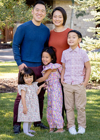 PA President Sarah Lee and her family