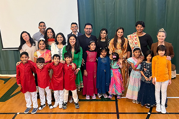 Our Little School students and their families share the celebration of Diwali during a Little School Assembly.