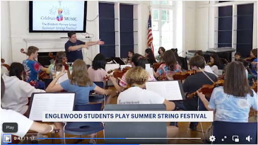 Tito Munoz teaching students during our Summer String Festival