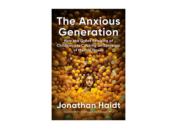 The Anxious Generation book cover